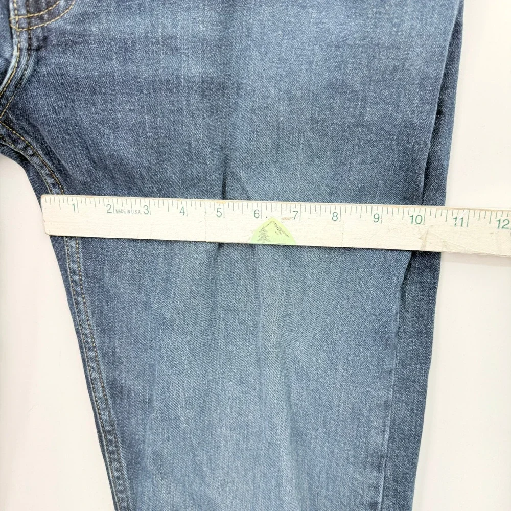 Levi 505 Straight Leg Jeans Mens 36x32 Denim Classic Minimalist Capsule Workwear